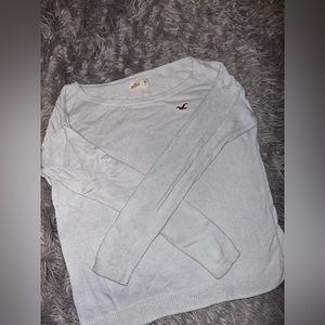 White Hollister sweater
